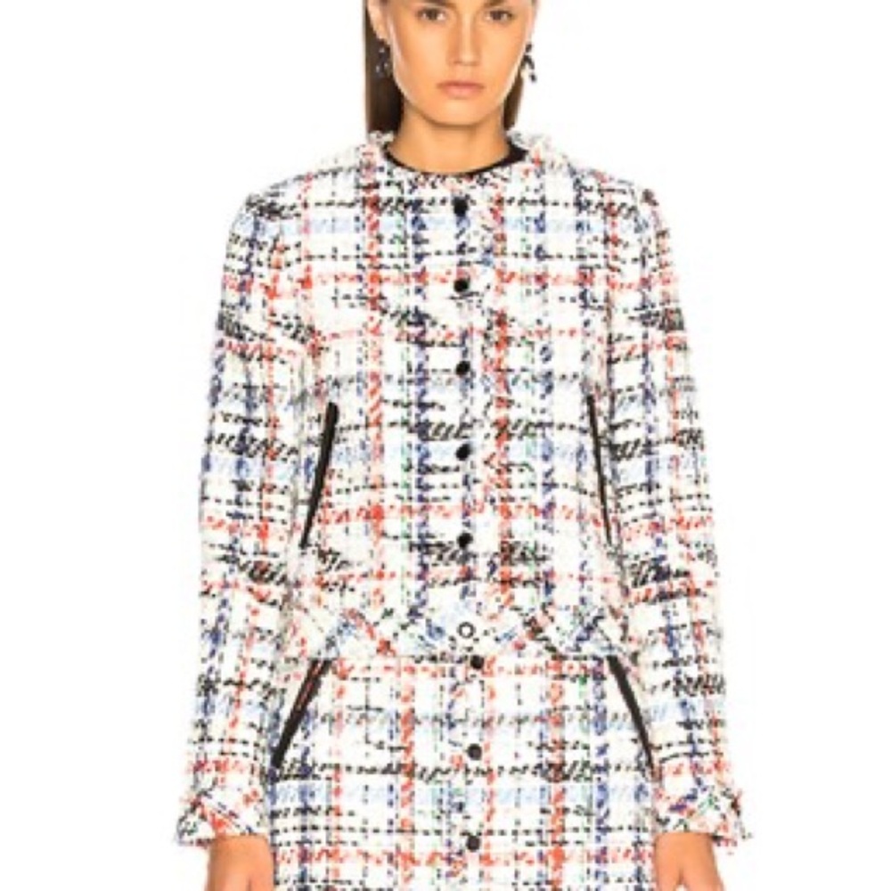 Rag And Bone Otis Tweed Jacket Size Large Euc - image 2